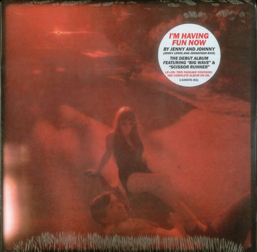 Jenny And Johnny I'm Having Fun Now + CD - Sealed vinyl LP album (LP record) US J39LPIM543386