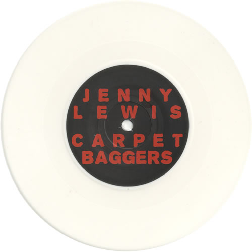Jenny Lewis Carpetbaggers 7" vinyl single (7 inch record / 45) UK JL107CA448184