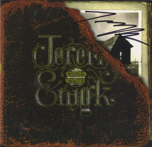 Jeremy Enigk World Waits - Autographed CD album (CDLP) US IGKCDWO461102