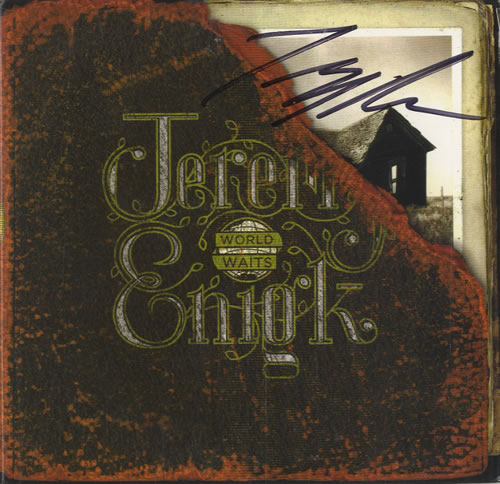 Jeremy Enigk World Waits - Autographed CD album (CDLP) US IGKCDWO461108