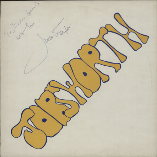 Jeremy Taylor Jobsworth - Autographed vinyl LP album (LP record) UK KX4LPJO602476