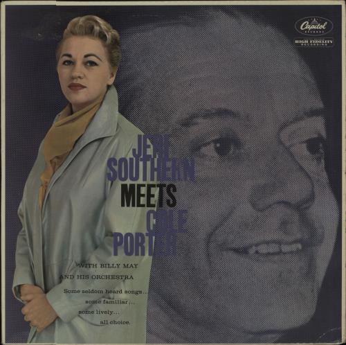 Jeri Southern Jeri Southern Meets Cole Porter vinyl LP album (LP record) UK JTJLPJE668095