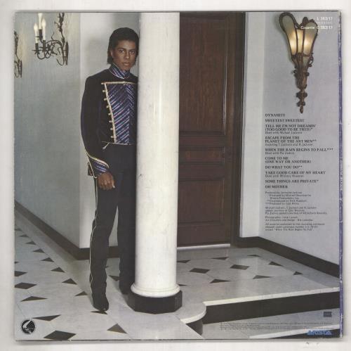 Jermaine Jackson Jermaine Jackson vinyl LP album (LP record) Australian JJALPJE737614