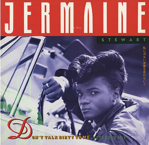 Jermaine Stewart Don't Talk Dirty To Me 12" vinyl single (12 inch record / Maxi-single) UK JMA12DO187568