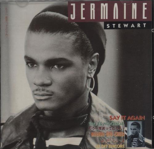 Jermaine Stewart Say It Again CD album (CDLP) German JMACDSA667328
