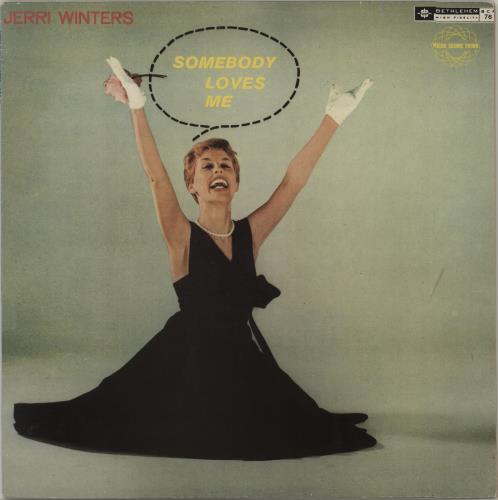 Jerri Winters Somebody Loves Me vinyl LP album (LP record) Spanish K2VLPSO677706