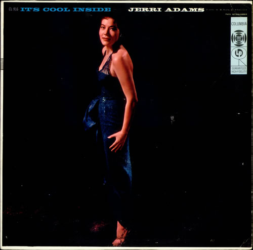 Jerri Adams It's Cool Inside - Autographed vinyl LP album (LP record) US J4-LPIT530340