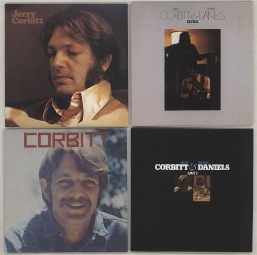 Jerry Corbitt Compact Disc Bundle 4-CD album set South Korean 24Z4CCO763272