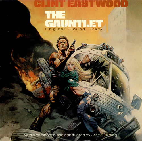 Jerry Fielding The Gauntlet vinyl LP album (LP record) UK J2TLPTH497286