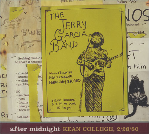 Jerry Garcia After Midnight: Kean College 28/02/80 3-CD album set (Triple CD) US JGC3CAF468621