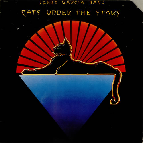 Jerry Garcia Cats Under The Stars vinyl LP album (LP record) US JGCLPCA541281