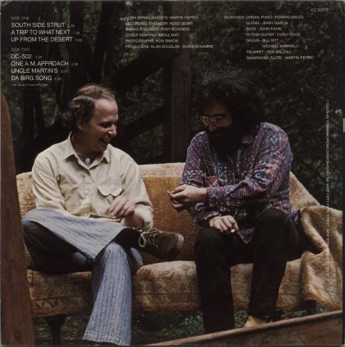 Jerry Garcia Hooteroll? vinyl LP album (LP record) US JGCLPHO306283