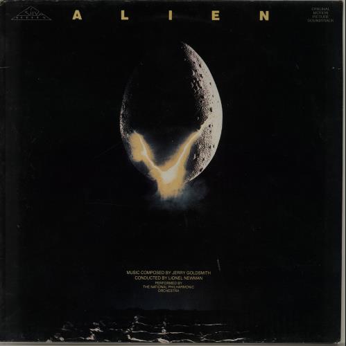 Jerry Goldsmith Alien vinyl LP album (LP record) UK J-0LPAL584966