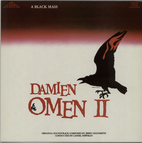 Jerry Goldsmith Damien Omen II vinyl LP album (LP record) UK J-0LPDA637844