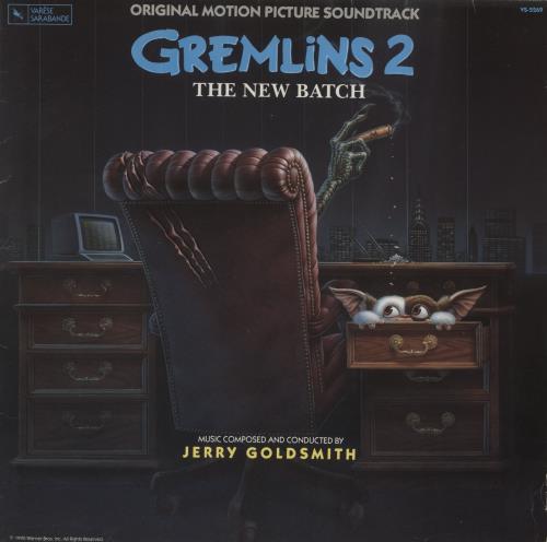 Jerry Goldsmith Gremlins 2: The New Batch vinyl LP album (LP record) UK J-0LPGR856234