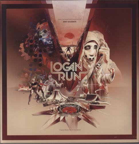 Jerry Goldsmith Logan's Run - 180g - Green Vinyl and Yellow Vinyl 2-LP vinyl record set (Double LP Album) US J-02LLO858909