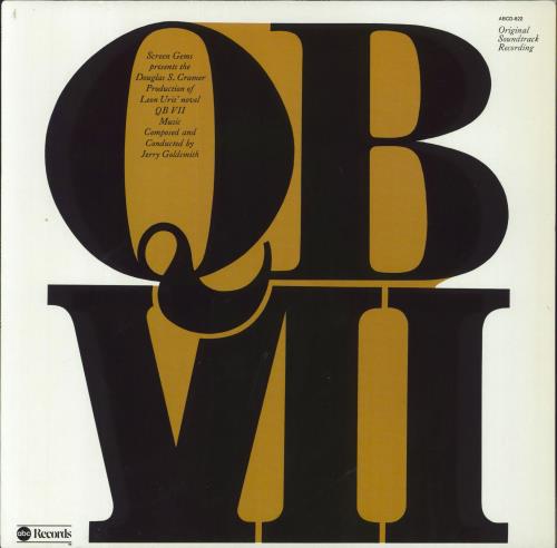 Jerry Goldsmith QB VII OST vinyl LP album (LP record) German J-0LPQB820564