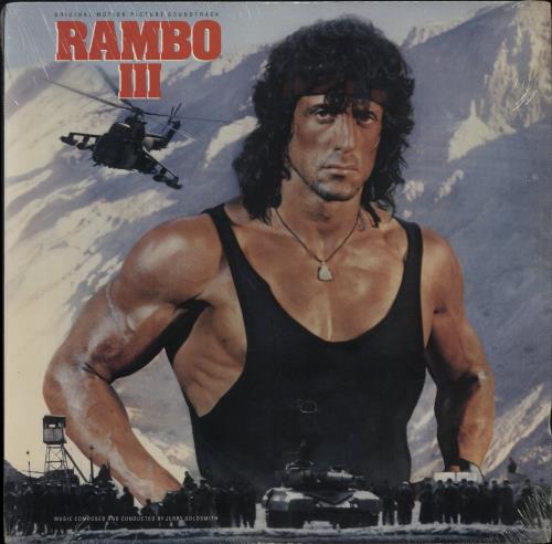 Jerry Goldsmith Rambo III - Sealed vinyl LP album (LP record) US J-0LPRA880773