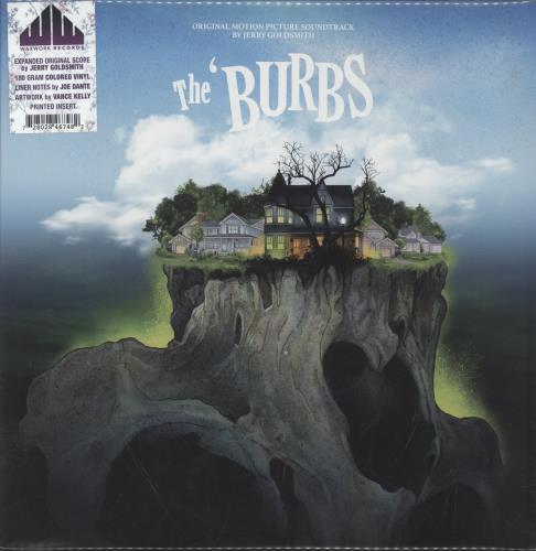 Jerry Goldsmith The 'Burbs - 180gm Turquoise & Pink Splatter Vinyl 2-LP vinyl record set (Double LP Album) US J-02LTH879162