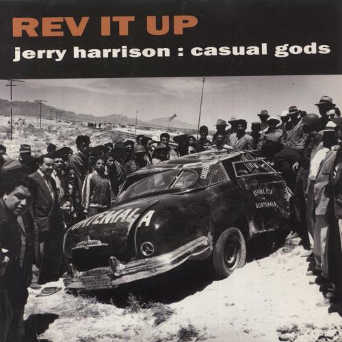 Jerry Harrison Rev It Up 7" vinyl single (7 inch record / 45) UK JRH07RE820218