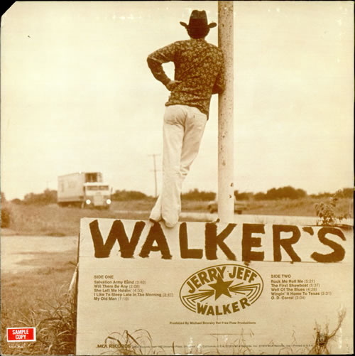 Jerry Jeff Walker Walker's Collectibles vinyl LP album (LP record) US JJWLPWA518661