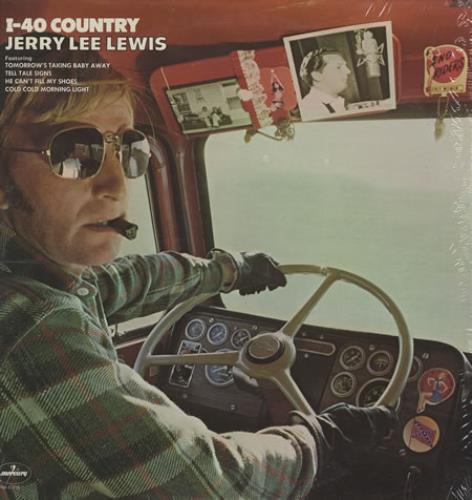 Jerry Lee Lewis 1-40 Country vinyl LP album (LP record) US JLLLPCO373330
