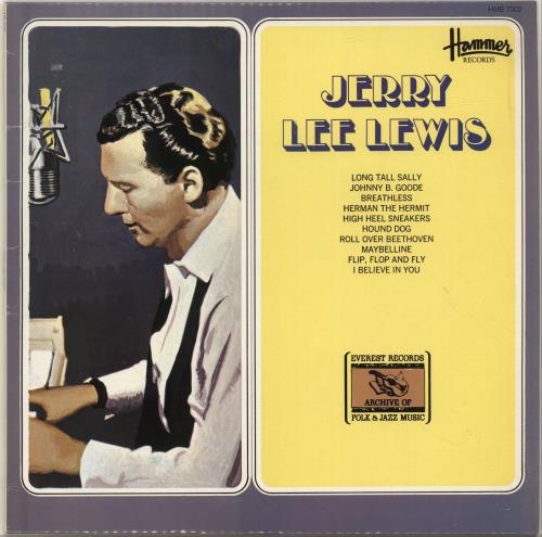 Jerry Lee Lewis Jerry Lee Lewis vinyl LP album (LP record) UK JLLLPJE698757