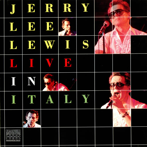 Jerry Lee Lewis Live In Italy vinyl LP album (LP record) UK JLLLPLI529295