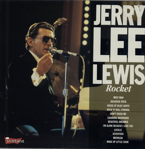 Jerry Lee Lewis Rocket vinyl LP album (LP record) UK JLLLPRO572659