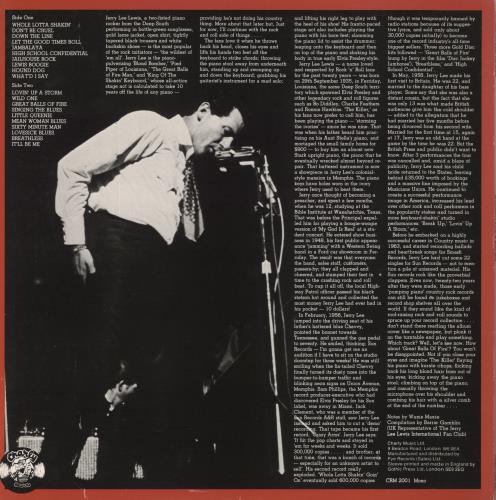 Jerry Lee Lewis The Essential Jerry Lee Lewis - 20 Original Rock N Roll Hits vinyl LP album (LP record) UK JLLLPTH531880