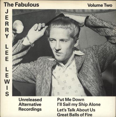 Jerry Lee Lewis The Fabulous Jerry Lee Lewis: Volume Two 7" vinyl single (7 inch record / 45) UK JLL07TH702779