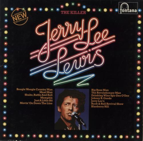 Jerry Lee Lewis The Killer vinyl LP album (LP record) UK JLLLPTH866402
