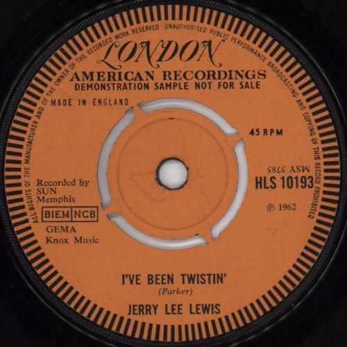 Jerry Lee Lewis What'd I Say 7" vinyl single (7 inch record / 45) UK JLL07WH775955