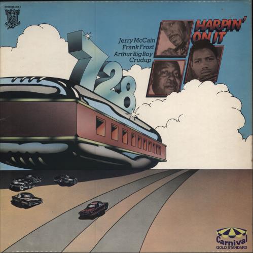 Jerry McCain Harpin' On It vinyl LP album (LP record) UK K17LPHA781071