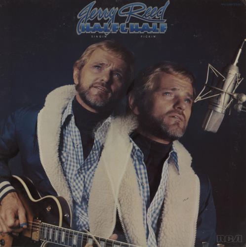 Jerry Reed Half Singin' & Half Pickin' vinyl LP album (LP record) US JPVLPHA759446