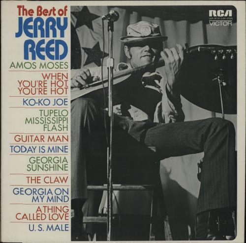 Jerry Reed The Best Of vinyl LP album (LP record) UK JPVLPTH656394