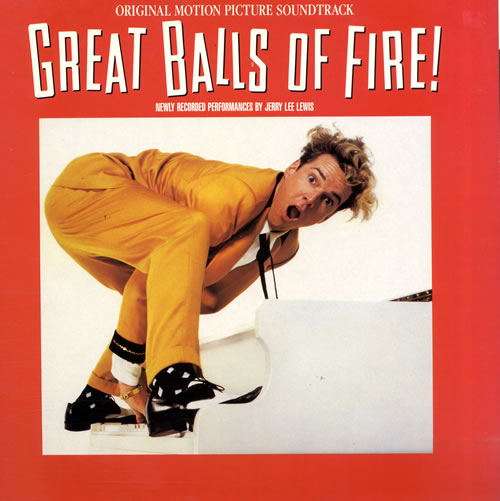 Jerry Lee Lewis Great Balls Of Fire! UK vinyl LP album (LP record) (560628)