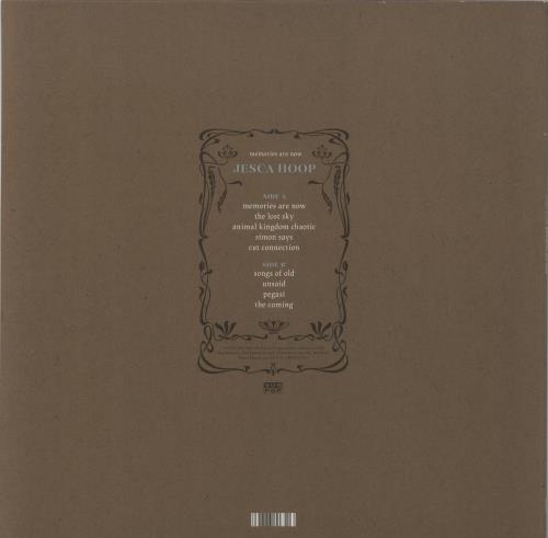Jesca Hoop Memories Are Now - Black Vinyl - EX vinyl LP album (LP record) UK K95LPME859516