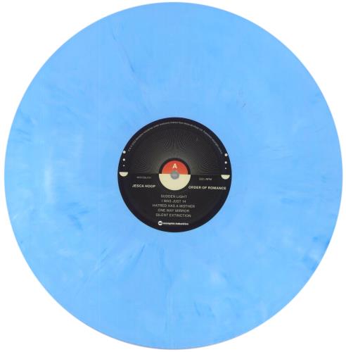 Jesca Hoop Order Of Romance - Sky Blue Vinyl + Clear Flexi Disc vinyl LP album (LP record) UK K95LPOR858817