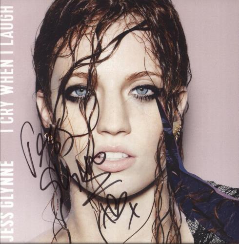Jess Glynne I Cry When I Laugh + Signed Print - Sealed CD album (CDLP) UK K6-CDIC877296