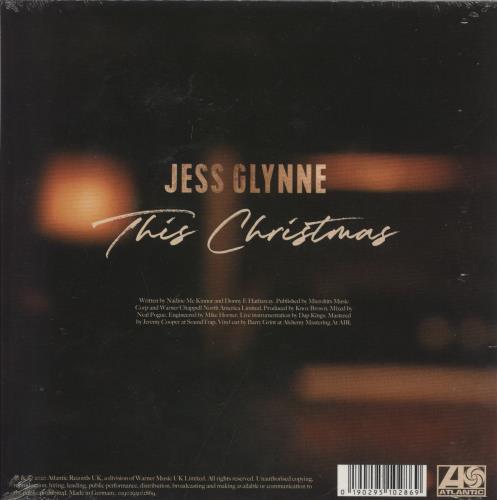 Jess Glynne This Christmas - Sealed 7" vinyl single (7 inch record / 45) UK K6-07TH876096