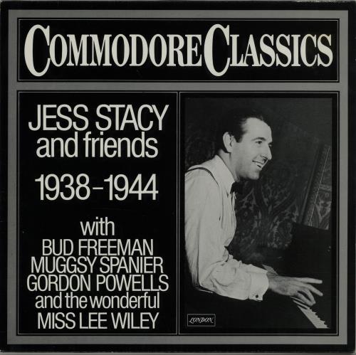 Jess Stacy Jess Stacy And Friends 1938-1944 vinyl LP album (LP record) German K89LPJE648831