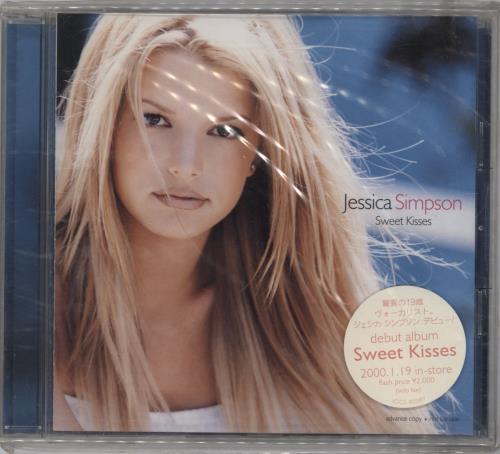 Jessica Simpson Sweet Kisses CD album (CDLP) Japanese JPSCDSW172025