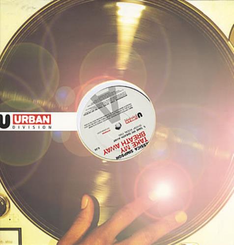 Jessica Simpson Take My Breath Away 12" vinyl single (12 inch record / Maxi-single) UK JPS12TA308273