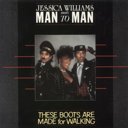 Jessica Williams These Boots Are Made For Walking 7" vinyl single (7 inch record / 45) UK J6107TH793742