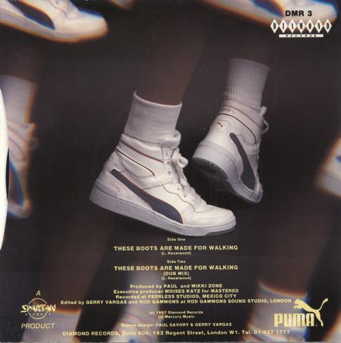 Jessica Williams These Boots Are Made For Walking 7" vinyl single (7 inch record / 45) UK J6107TH793742