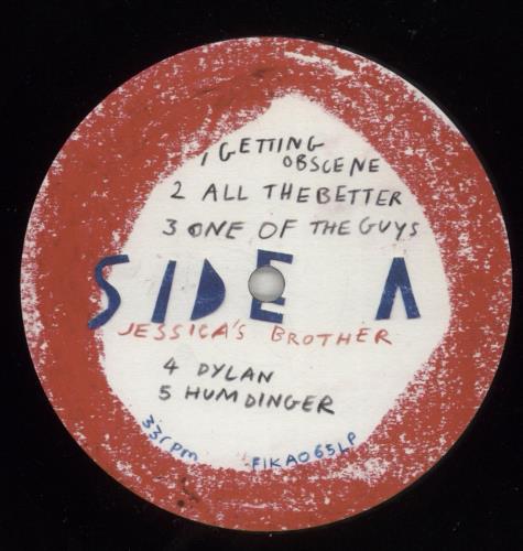 Jessica's Brother Jessica's Brother vinyl LP album (LP record) UK 957LPJE874261