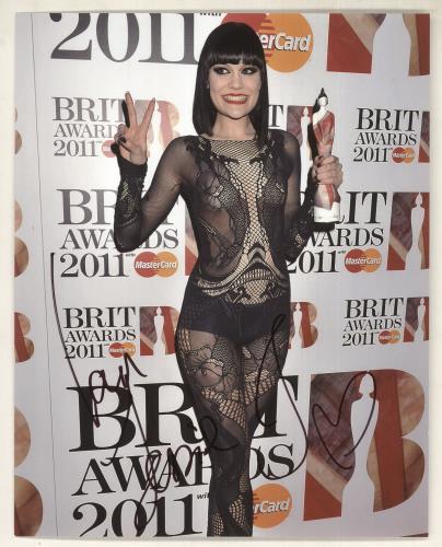 Jessie J Autographed Photograph photograph UK J5SPHAU734386