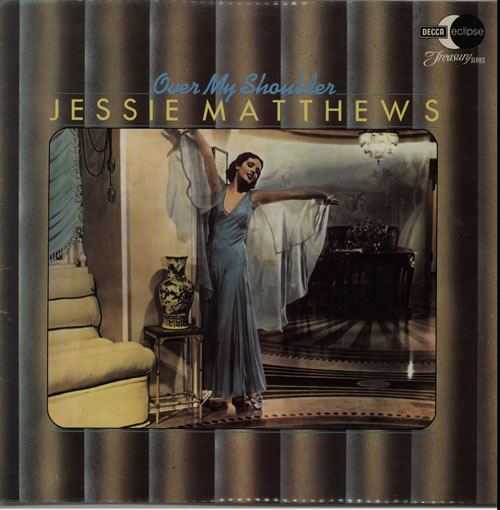 Jessie Matthews Over My Shoulder vinyl LP album (LP record) UK J2ULPOV632026