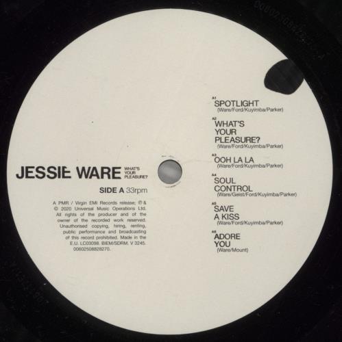 Jessie Ware What's Your Pleasure? vinyl LP album (LP record) UK KW2LPWH880989